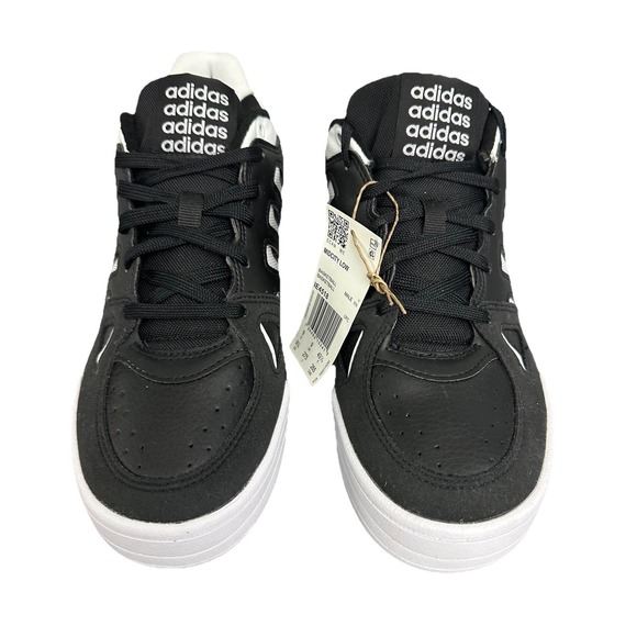 Adidas Men\'s Midcity‎ Low Basketball Shoes  8 Black Cloud White New main image 12